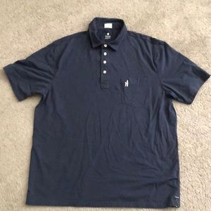 Men’s johnnie-o blue polo size large